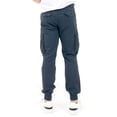 thumbnail image 3 of Pantalón Para Hombre Jogger Cargo Con Cierres En Bolsas Quarry Color Azul Marino, 3 of 4