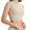 Brown, variant on Women's Sports Bras High Elasticity Shock-absorbing Sports High Neck Fixed Cup Yoga Drying Bra Bras for Women No Underwire Blue M