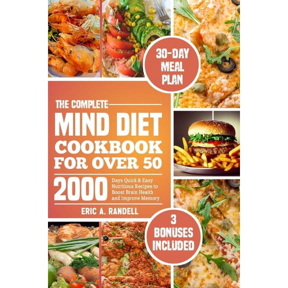 The Complete Mind Diet Cookbook for Over 50 (Paperback)