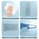 thumbnail image 4 of Folding Wall Mounted Washstand Bathroom Punching Rack Bathroom Toilet Bath Footbath Storage Rack, 4 of 7