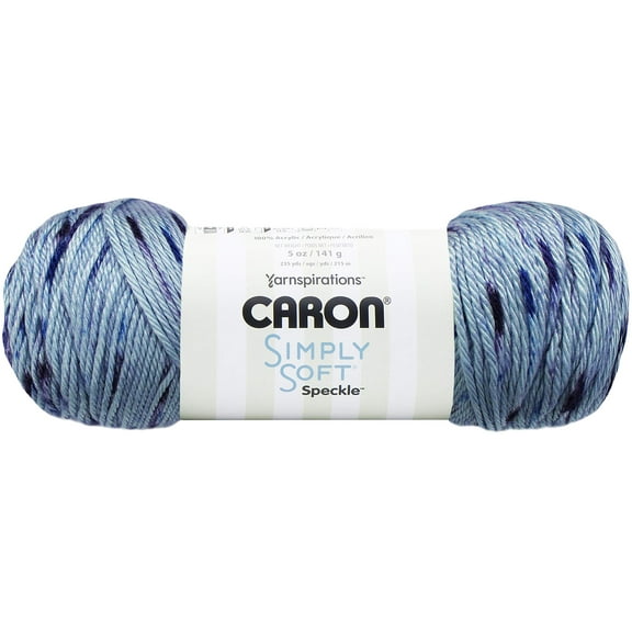 Spinrite Caron Simply Soft 100% Acrylic Black Yarn, 315 yd