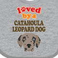 thumbnail image 4 of Inktastic Catahoula Leopard Dog Gift Boys or Girls Baby Bib, 4 of 4