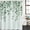 Light Green, variant on Eucalyptus Leaf Sage Green Shower Curtain Set - Extra Long 72" x 96" Washable Bathtub Curtain with 12 Hooks, Spring Weeping Leaves Botanical Waterproof Fabric Shower Curtains for Bathroom/Bathtub