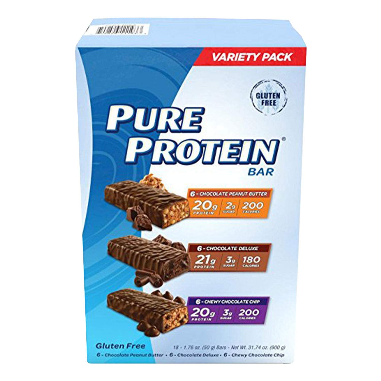Pure Protein Bars, High Protein, Nutritious Snacks to Support Energy