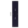 thumbnail image 5 of Brinks Commercial 15 in. L Matte Black Stainless Steel Pull Plate, 5 of 7