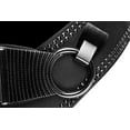 thumbnail image 5 of Wide Elastic Stretchy Metal Studded Hook & Loop Belt，black, 5 of 5