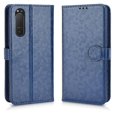 thumbnail image 2 of (Bleu) pour Sony Xperia 5 II Étui en Cuir Texturé Nid d'Abeille, 2 of 5