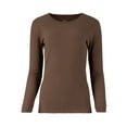 thumbnail image 4 of Fruit of the Loom Women's Recycled Waffle Thermal Top, Sizes XS-XXL, 4 of 10