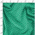 thumbnail image 2 of Soimoi Green Heavy Canvas Fabric Shells Ocean Printed Fabric 1 Yard 58 Inch Wide, 2 of 6