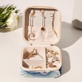 thumbnail image 6 of Totoro Travel Portable Square Jewelry Box Organizer: Ideal Solution for Rings, Earrings, Necklaces, Bracelets, and More! Gift for Girls and Women., 6 of 6