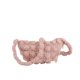 thumbnail image 3 of Bolso de mujer, bolso estilo dumpling, informal, de gran capacidad, bandolera tipo puff, bolso tipo nube plisado a juego, 3 of 6