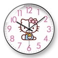 thumbnail image 4 of Hello kitty-reloj silencioso de estilo occidental para habitación de niños, reloj creativo de animación de dibujos animados, hora automática, onda de radio, 4 of 4