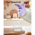 thumbnail image 4 of Jarra de leche materna OneDream Mason, 950 ml con tapa, color morado, 4 of 6