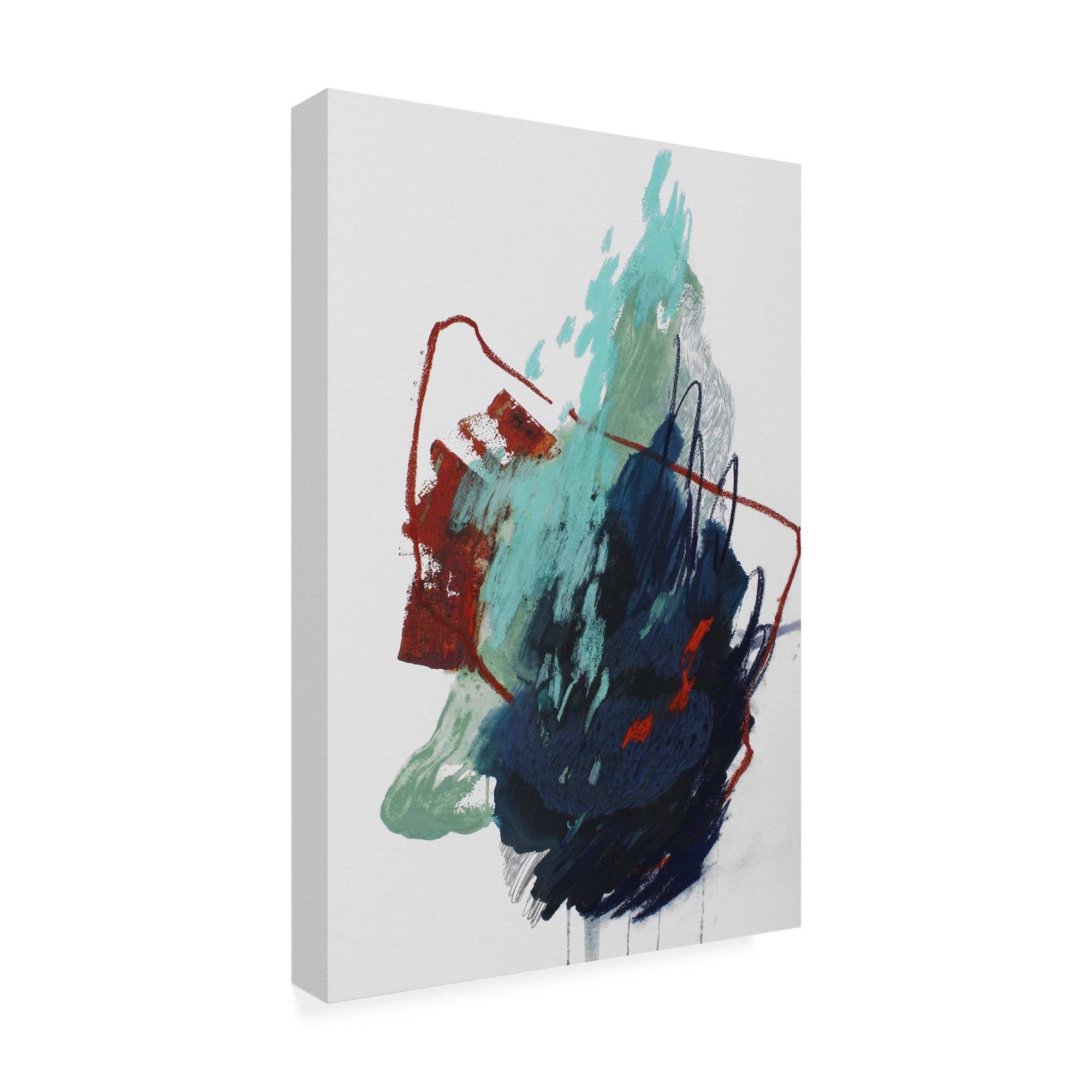 Trademark Fine Art 'The Summer No. 4' Canvas Art by Ying Gu