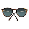 thumbnail image 3 of Round Liz-LA Designer Fashion Sunglasses TR90 Frame Transparent - Clear, 3 of 4