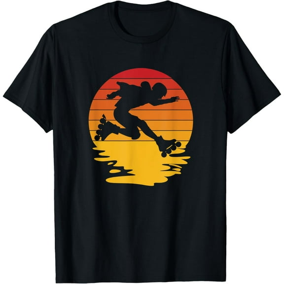 Retro Inline Skating Rollerblading T-Shirt