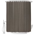 thumbnail image 2 of Shower Curtains for Bathroom, Vintage Brown, Waterproof Fabric Shower Curtain, Ombre Abstract Minimalist Geometric Decorative Bathroom Curtain for Bathtub, 72"x78", No Hooks Included, 2 of 9
