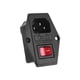 thumbnail image 1 of Módulo de entrada Interruptor Fusible Interruptor Socket 10A 250V 3Pin para CR-10 Series Ender Creality 3D Interruptor de alimentación, 1 of 4