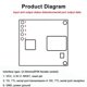 thumbnail image 5 of 60GHz Millimeter Wave Radar Passenger Flow Statistics Sensor Module LD6001C Entrance&Exit Counting Detection, 5 of 5