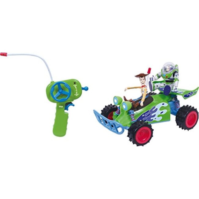 disney store buzz and woody remote control car