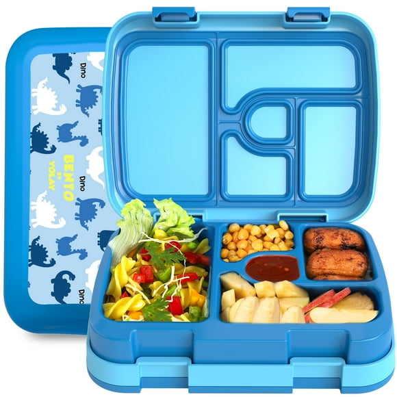 Fiambrera YOLAY Bento Box para niños, a prueba de fugas, 5 compartimentos