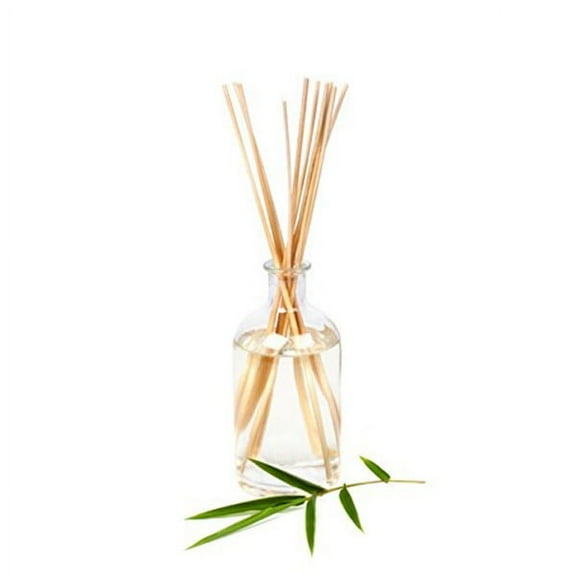 BESTOYARD 50Pcs Aroma Diffuser Rattan Reeds Wood Color Sticks for Oil Diffuser Air Scenting