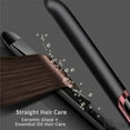 thumbnail image 4 of 2 In 1 Hair Straightener And Curler, Fast 30s Heating Ceramic Flat Iron With Negative Ions, 4 Adjustable Temperature Settings 280°F-390°F, Dual Voltage For Salon Styling At Home & Travel​,White, 4 of 7