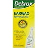 3 Pack Debrox Earwax Removal Drops microfoam action 0.5 Fluid Ounce Each