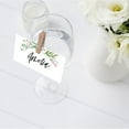 thumbnail image 4 of Koyal Wholesale Botanical Leaves Place Cards for Wedding Party Tables, Seating Name Place Cards for Holders, 60 Pack, 4 of 5