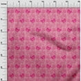 thumbnail image 2 of oneOone Cotton Flex Fabric Leaves & Floral Block Print Fabric BTY 40 Inch Wide, 2 of 4