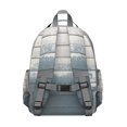 thumbnail image 4 of Weathered Wood Pattern Backpack for Student Bookbag Rustic Wood Grain Farmhouse Style Lightweight Durable Chest Strap Wooden Texture Design for Studentss, 4 of 5