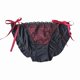 thumbnail image 3 of Gibobby Calzoncillos sexy Tangas de encaje para mujer, ropa interior Sexy de Tanga de cintura , bragas transpirables elásticas Hipster, bragas(Vino,G), 3 of 4