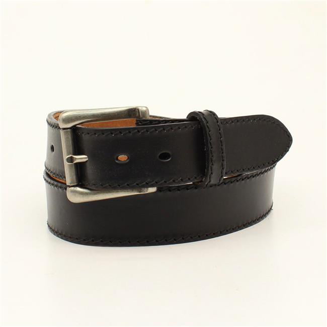 Nocona Western Mens Belt Leather "Ocala" Made in USA Black N2300901 