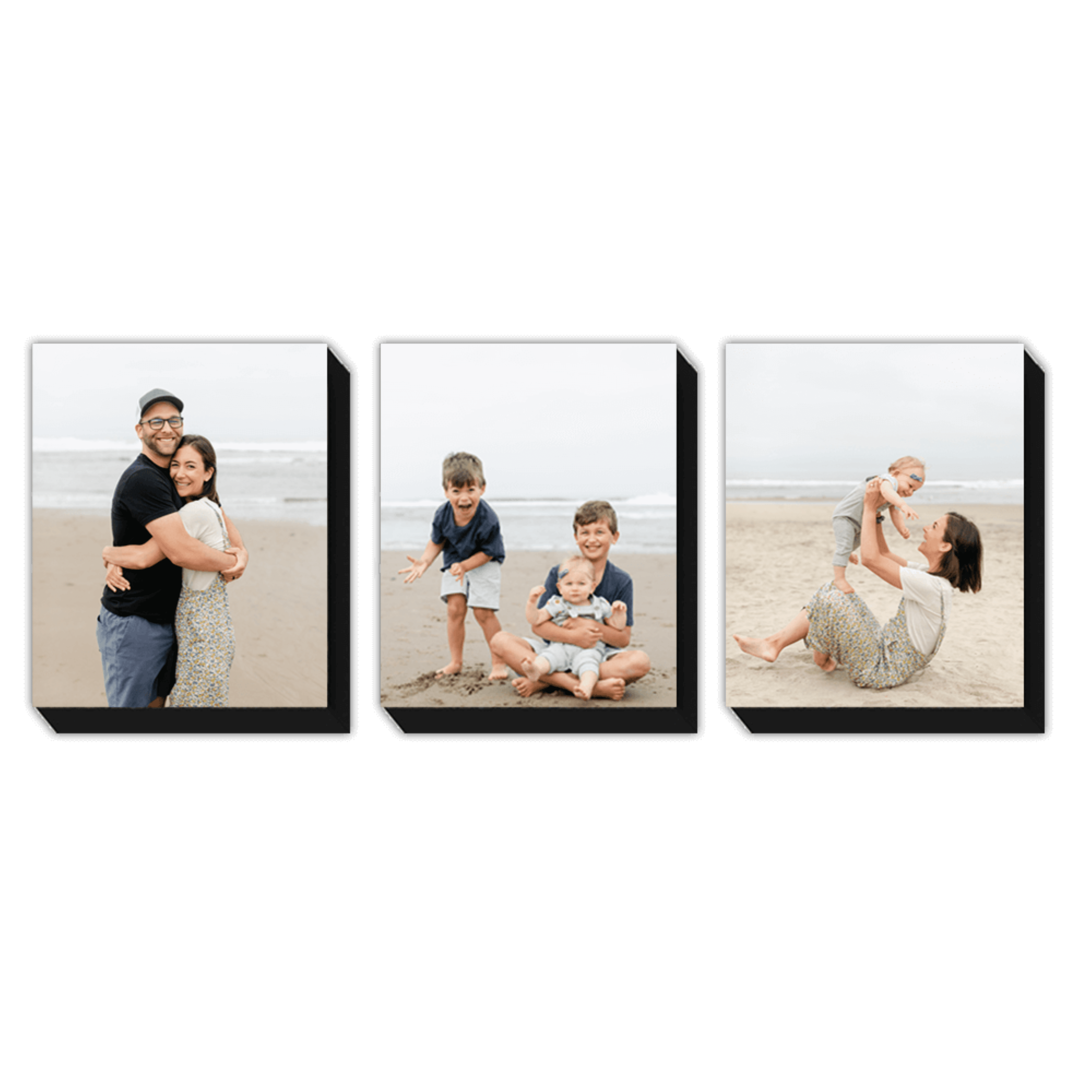 Small Mounted Trio
