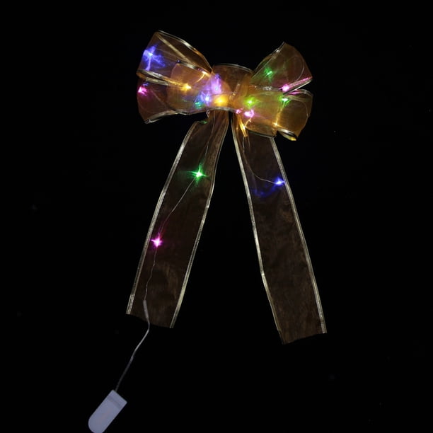 Arco Transparente Colgante Colgante Iluminar Arco Adornos Colgantes Lámpara De Cadena Para Árbol De Navidad Y Jardín Minnieouse HA043010-11