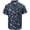 Navy Buzz Alien, variant on Nightmare Before Christmas Little Boys' Short Sleeve Button-Down Shirt Grey Jack Skellington