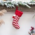 thumbnail image 2 of Worallymy Calcetín de Navidad de punto Decoración Calcetín de Navidad Caramelo Merienda Bolsa colgante Adorno Decoración Niños Regalo Familia Chimenea Árbol Raya blanca roja Worallymy JD735895268, 2 of 7
