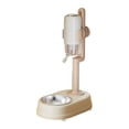thumbnail image 2 of Dispensador de agua para mascotas, cuenco para perros 2 en 1, comedero automático para mascotas, comedero y bebedero para hámsteres, conejos, hurones, Blanco, 2 of 7