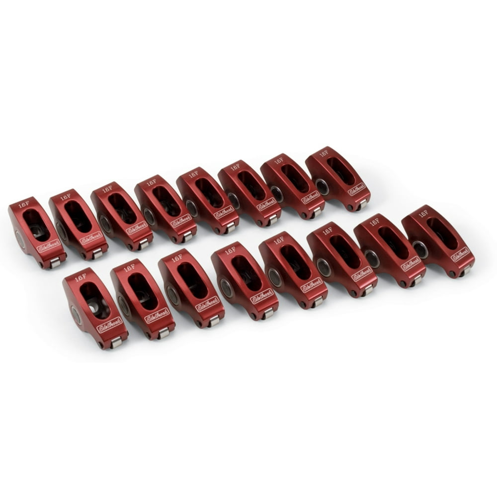 Edelbrock Rocker Arms Roller SBF 3/8In 1 6 1 Ratio Set of 16 Walmart