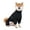 黑色, variant on Cross-border pet clothes dog jacket four-legged all-inclusive dog clothes waterproof and windproof medium and large dog belly clothes