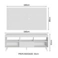 thumbnail image 2 of Mueble Mesa Para Tv Rack Madesa Detroit y Panel Hasta 65 BB, 2 of 4