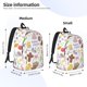 thumbnail image 2 of Disketp Happy Easter1 print Canvas Backpack Lightweight Travel Daypack Student Rucksack Laptop Backpack-, 2 of 5
