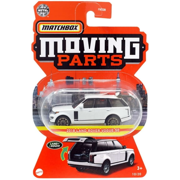 Matchbox Moving Parts 2018 Land Rover Vogue Diecast Vehicle