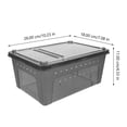 thumbnail image 2 of YOSADIER Plastic Reptile Container 2Pcs Simple Shape For Small Pets 10.2X7.1X4.3In, 2 of 8