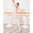thumbnail image 3 of Stelle Girl's Long Sleeve Ballet Leotards with Sheer Skirt, 3 of 5