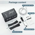thumbnail image 5 of BRIGHT SHOWERS Dual Shower Head Combo Set, Handheld Showerhead Rainfall Shower Head Combo with Black Face, 60 Inch Long Stainless Steel Shower Hose, Chrome, 5 of 9
