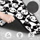 thumbnail image 3 of Fotbe Seamless Pattern Cute Panda Juego de 4 Tapetes para Auto con Estampado – Alfombrillas de Goma Reforzada, Diseño Antideslizante, Protección para Todo el Año – Vehículos, Autos, Camionetas y SUVs, 3 of 7