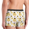 thumbnail image 4 of Kdxio Men's Boxer Briefs with Bees and Flowers Print - Comfortable and Breathable Underwear for Everyday Wear, 4 of 7