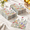 Flowers-4.3 × 7.9 inches,200PC, variant on 200 Flowers Paper Napkdisposable Flguest Decorative Hand Towels Cocktail For Bathroom Wedding Birthday Party Shower Lunch Dinner K