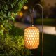 thumbnail image 5 of Outdoor Solar Lantern Chinese Style Imitation Rattan Handwoven Garden Hanging Light Patio Decor, 5 of 5